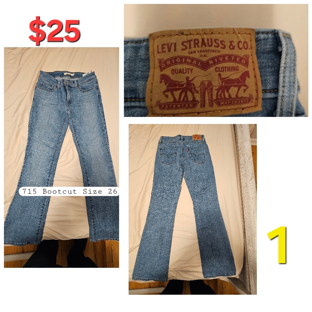 Women's Jeans (Levi's/Hollister/A&F/American Eagle/Carly Jean) - Picture 10 of 10